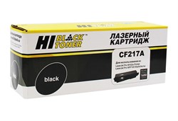 Картридж HP LJ M102/M130 (CF217A) Black, Hi-Black, без чипа, 1.6К 1900 - фото 4967