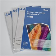 Глянцевая односторонняя, А4, 100л., 115гр. 1655