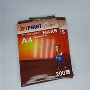 Фотобумага JETPRINT А4 глянцевая 200г/м 50л. 1949